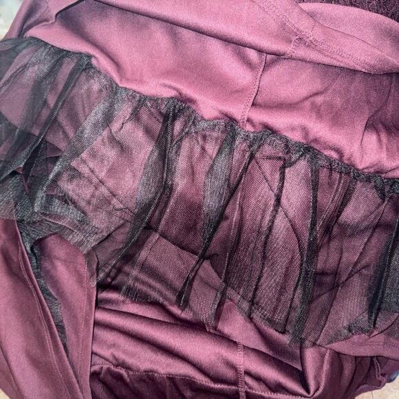 SL Fashions Tea Length Sequin Lace Party Dress with Cap Sleeves, NWT! Size 18 - Picture 8 of 8